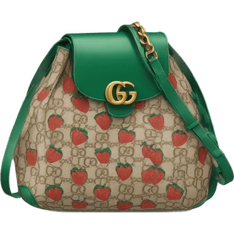 Gucci bag emoji