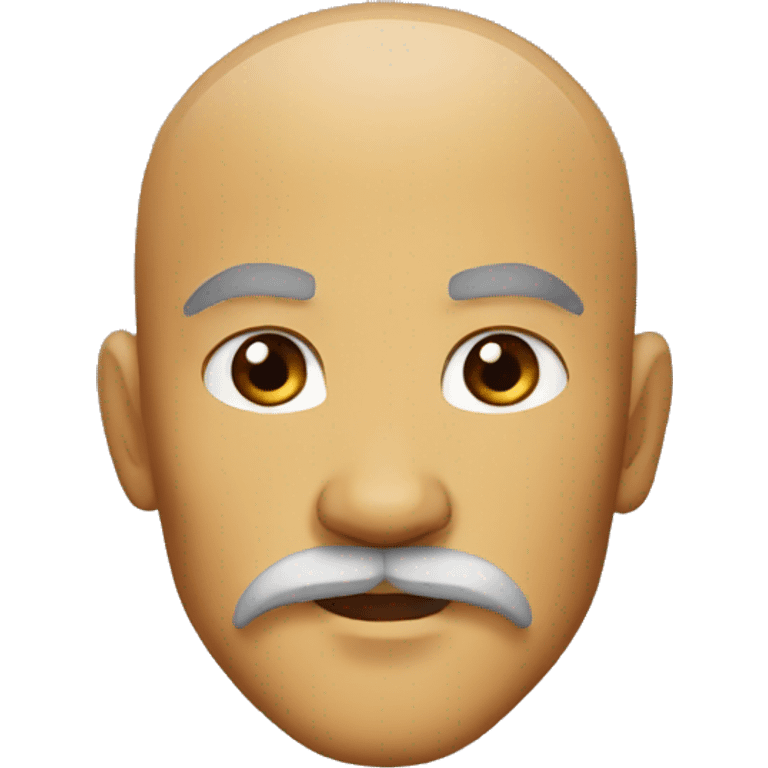 avatar the airbender with moustache emoji