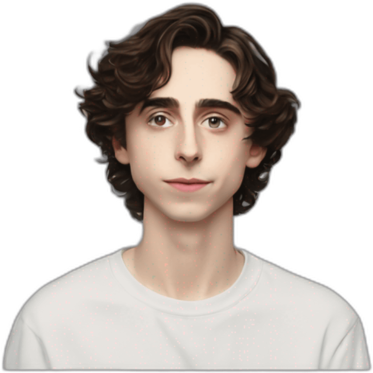 timothee chalamet emoji