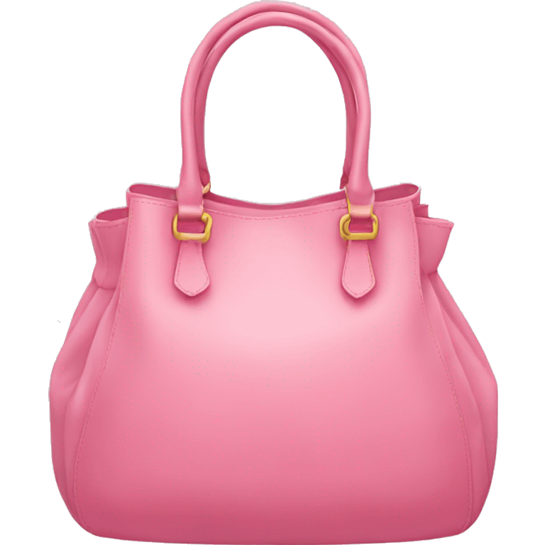 pretty pink bag  emoji