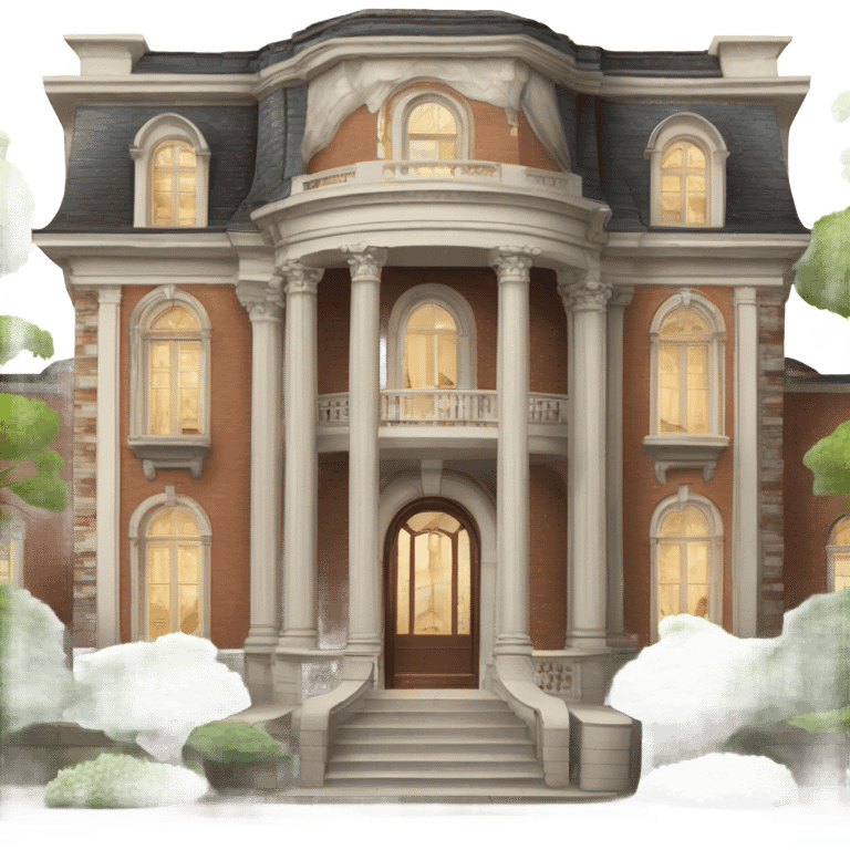 mansion emoji