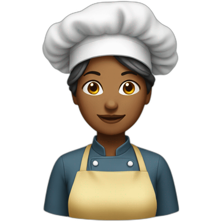 cook woman emoji