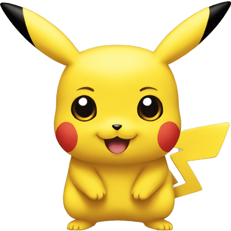 Pikachu en colère emoji