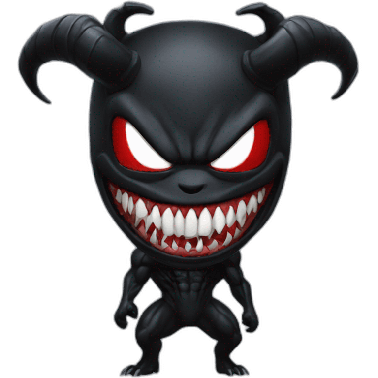 Toro as venom emoji