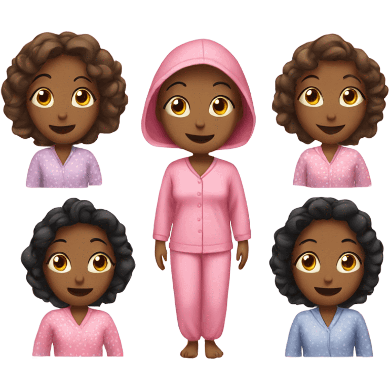 Mommies in pjs emoji