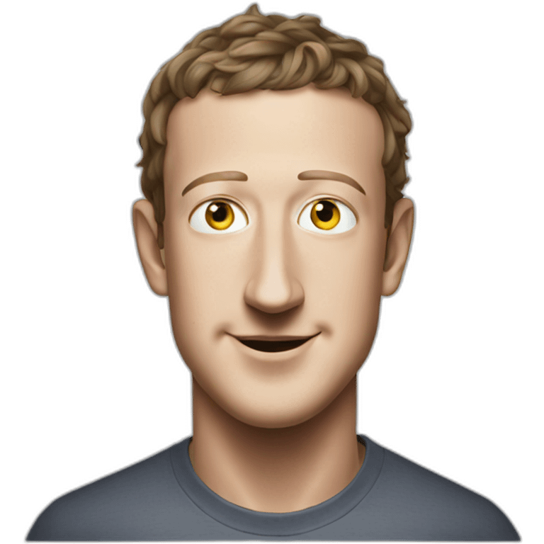 mark zuckerberg with laser eyes emoji