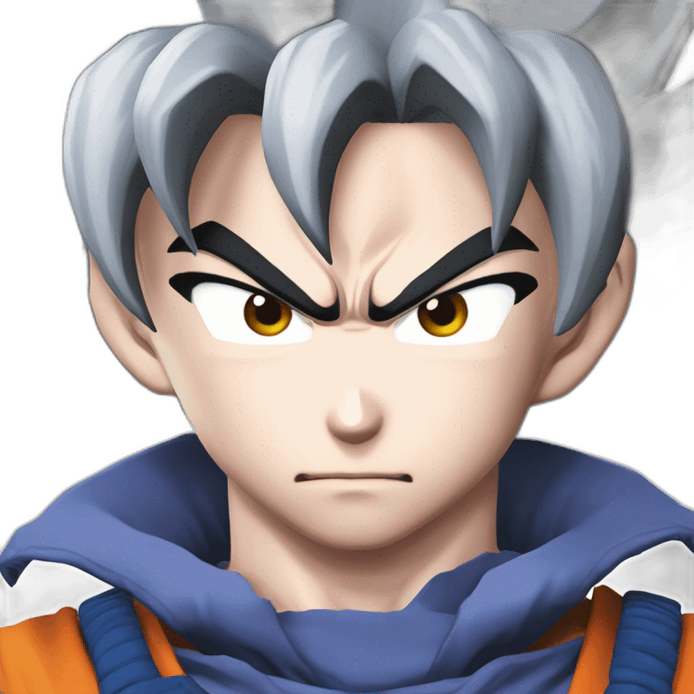 son goku ultra instinct emoji