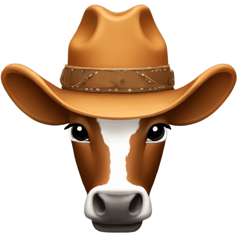 Longhorn with cowboy hat  emoji