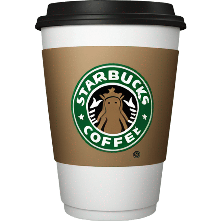 Starbucks coffee cup emoji