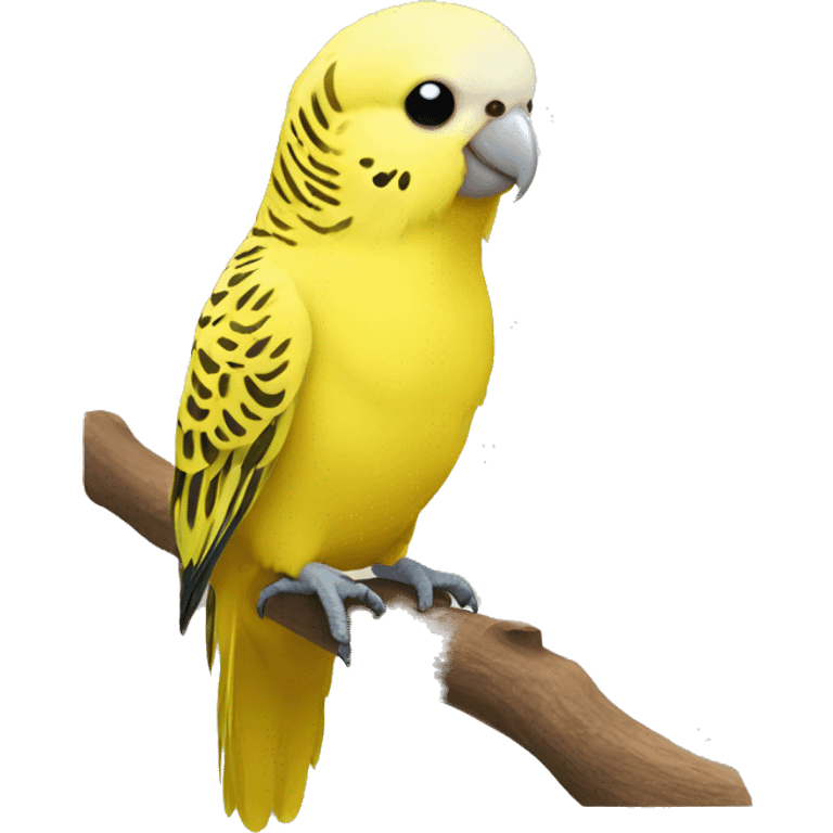 Yellow budgie emoji