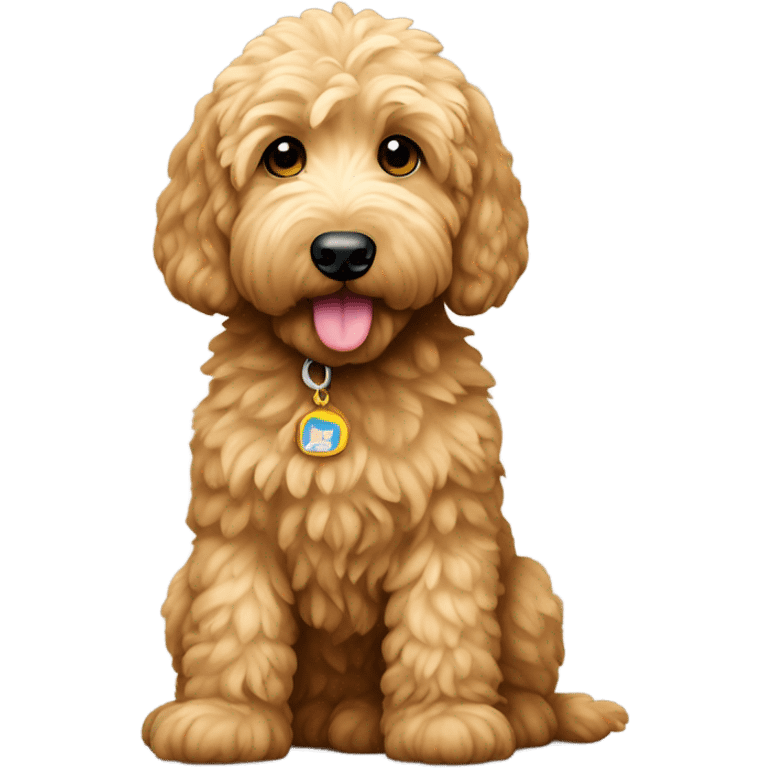 Goldendoodle emoji