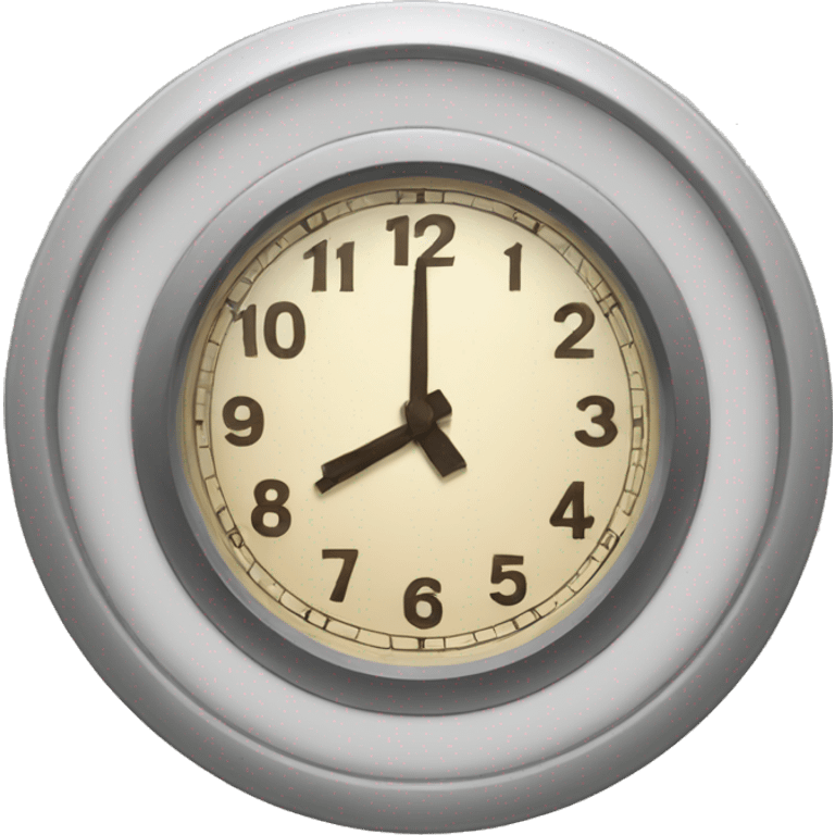 clock 8:30 emoji