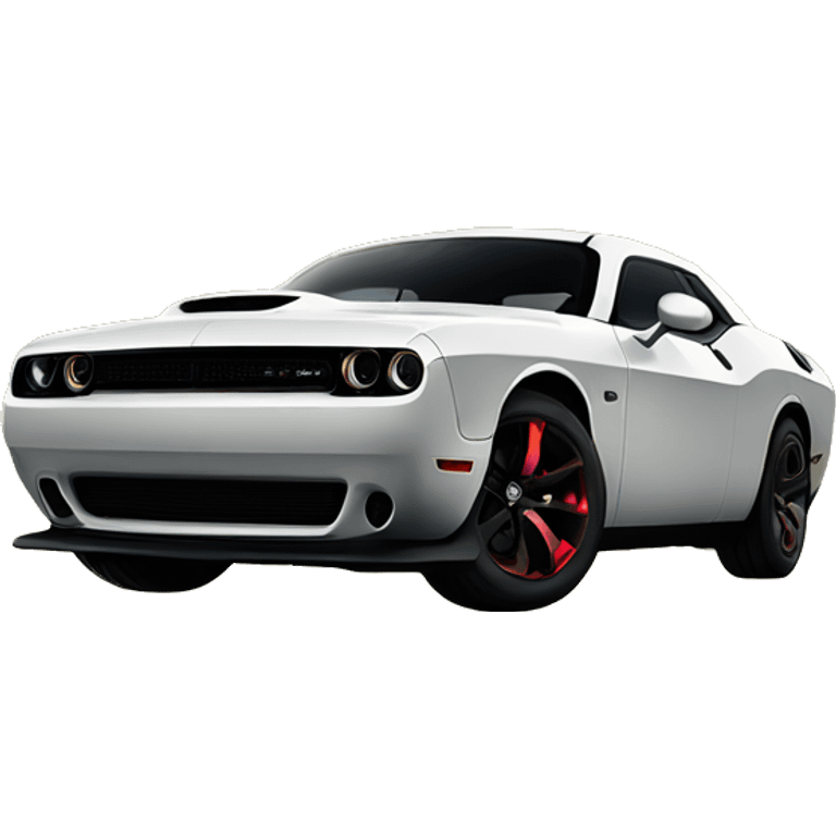 Dodge challenger SRT hellcat  emoji