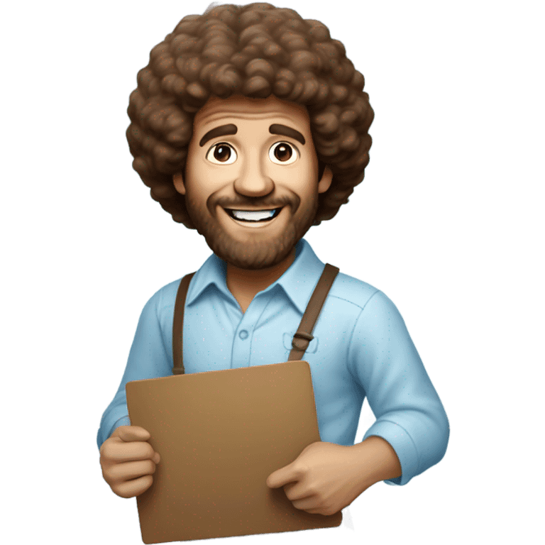 Bob Ross emoji