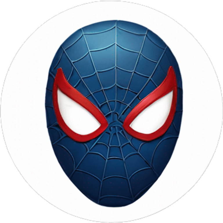 Spiderman mask emoji