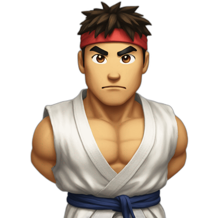 ryu from street fighter emoji