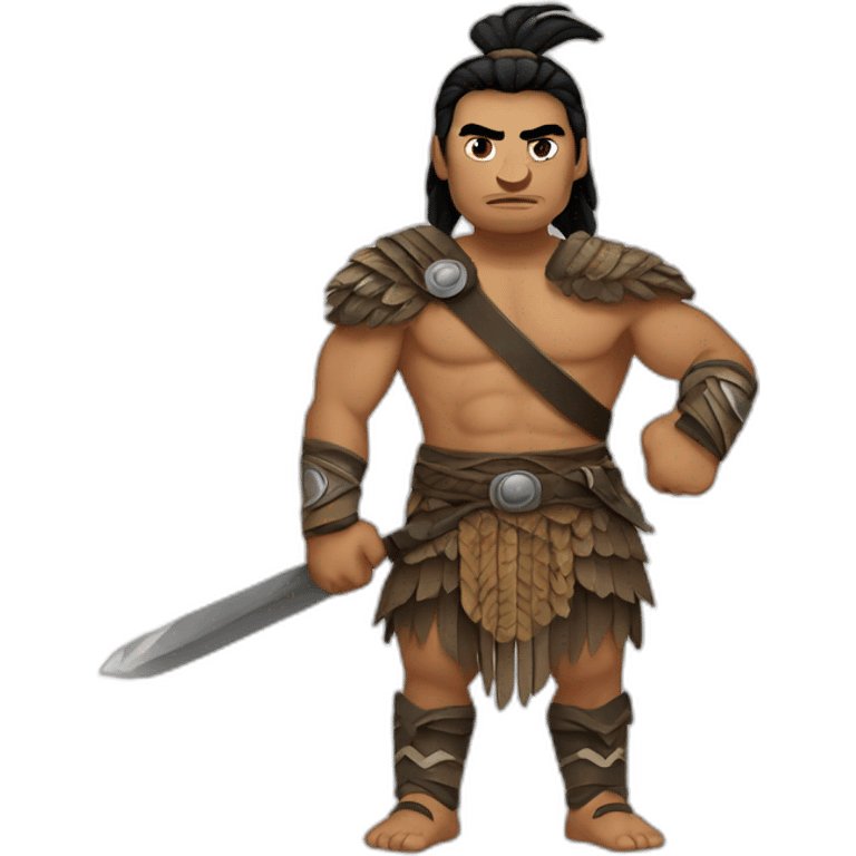 Māori Warrior emoji