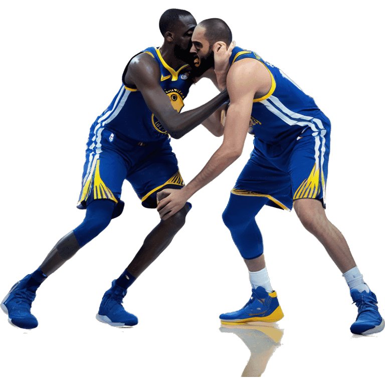 draymond green rudy gobert headlock emoji