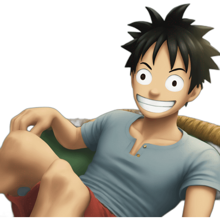 Luffy emoji