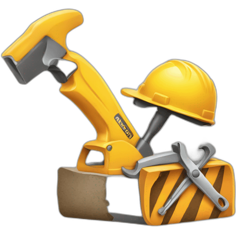 A construction tools emoji