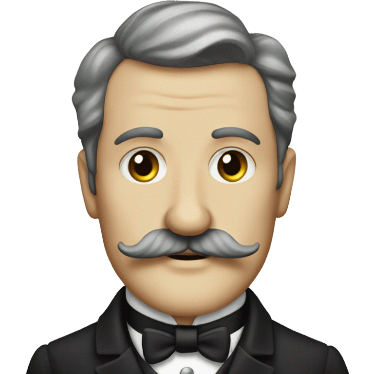 victorian gentleman with moustache  emoji