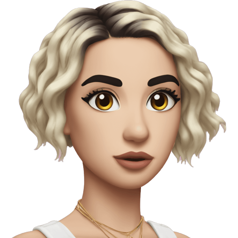 Dua Lipa houdini emoji