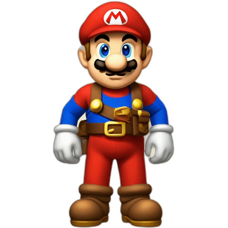 super mario but zelda style emoji