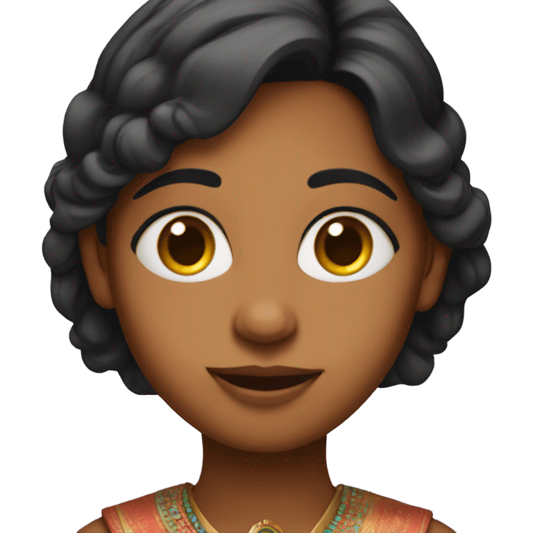 Indian girl named siri  emoji