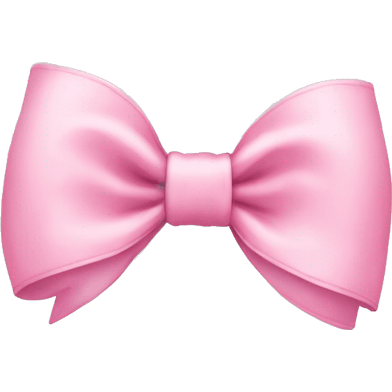 Baby pink bow  emoji