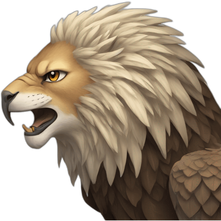 eagle lion emoji