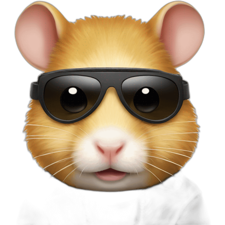 Hamster gangster emoji