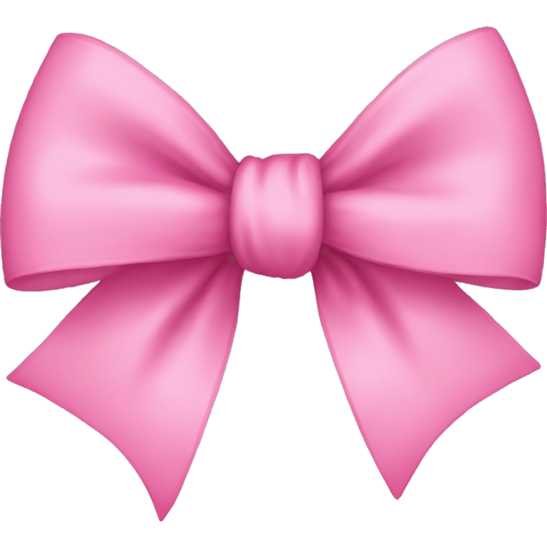 Pink bow  emoji