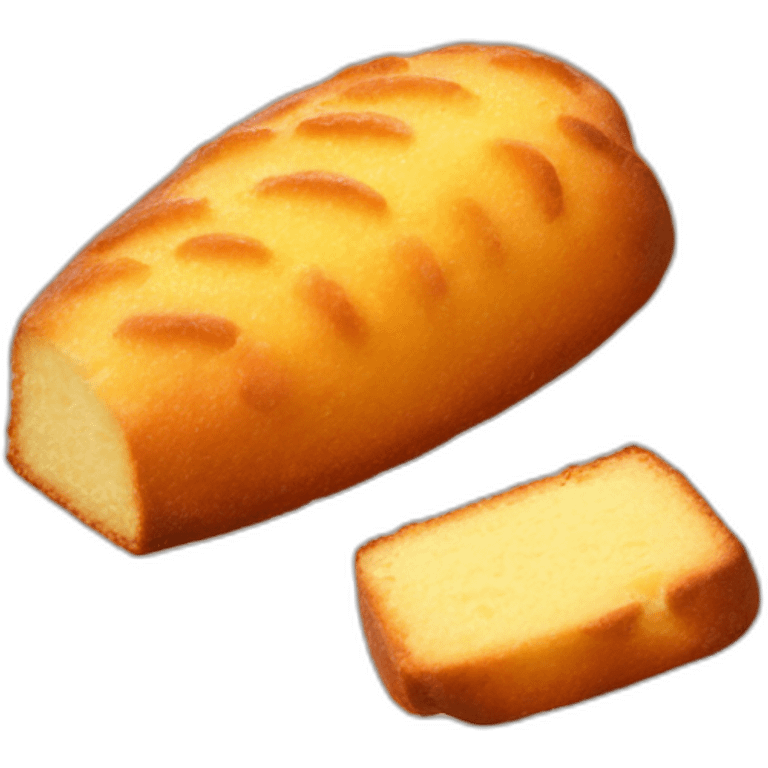 madeleine cake emoji