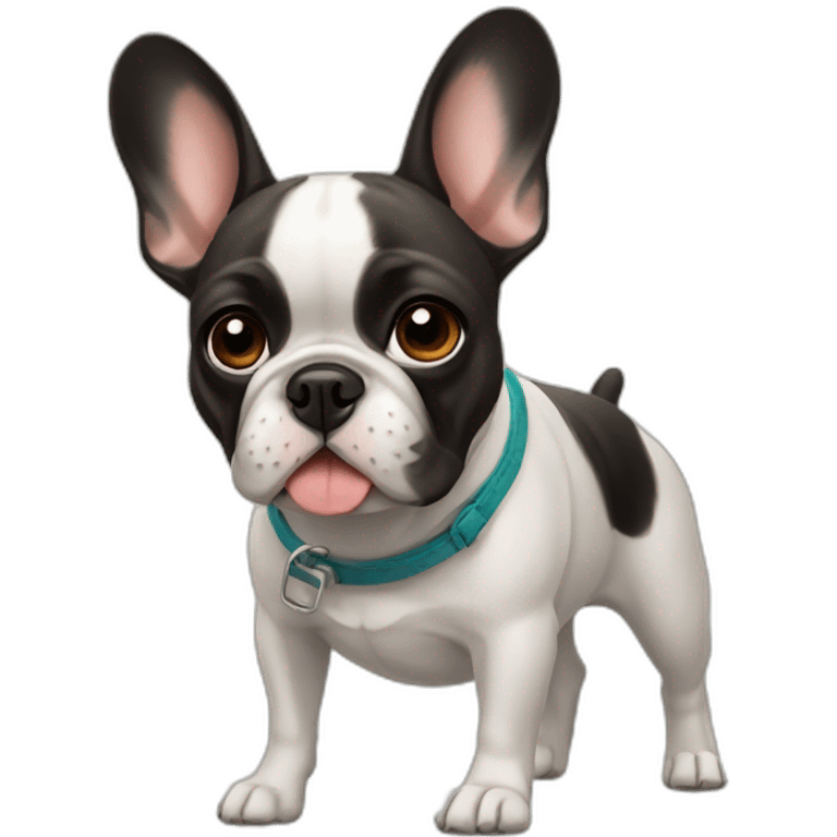 french bulldog dog emoji