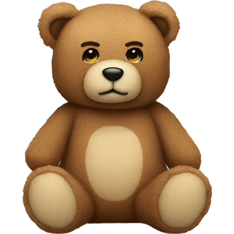 Teddy bear plushie emoji