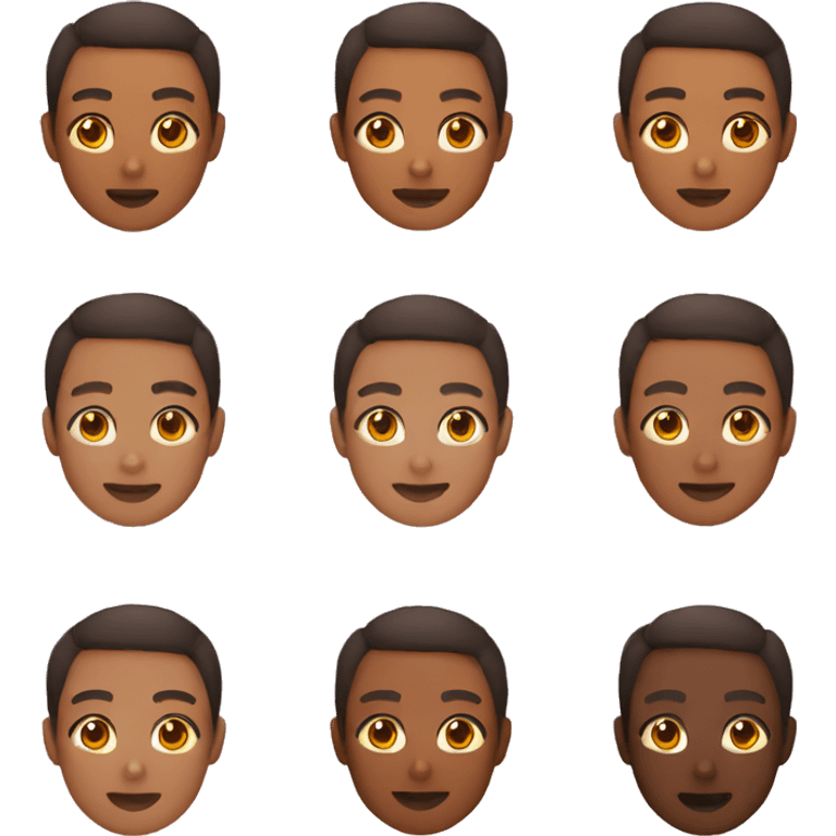 Skin colour box emoji