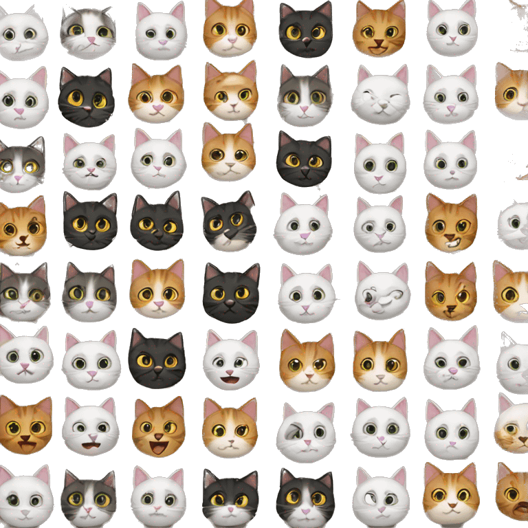 13 christmas cats emoji