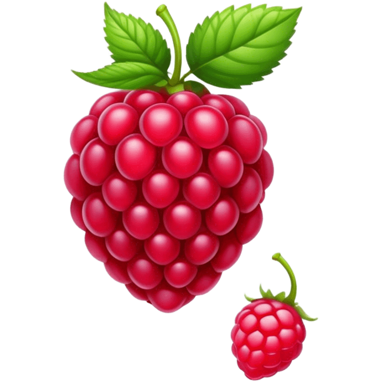 Raspberry emoji