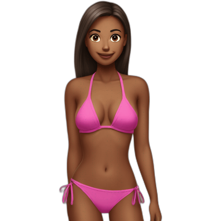 Bikini girls emoji