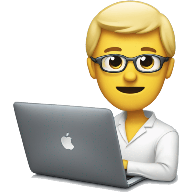 spion with macbook emoji