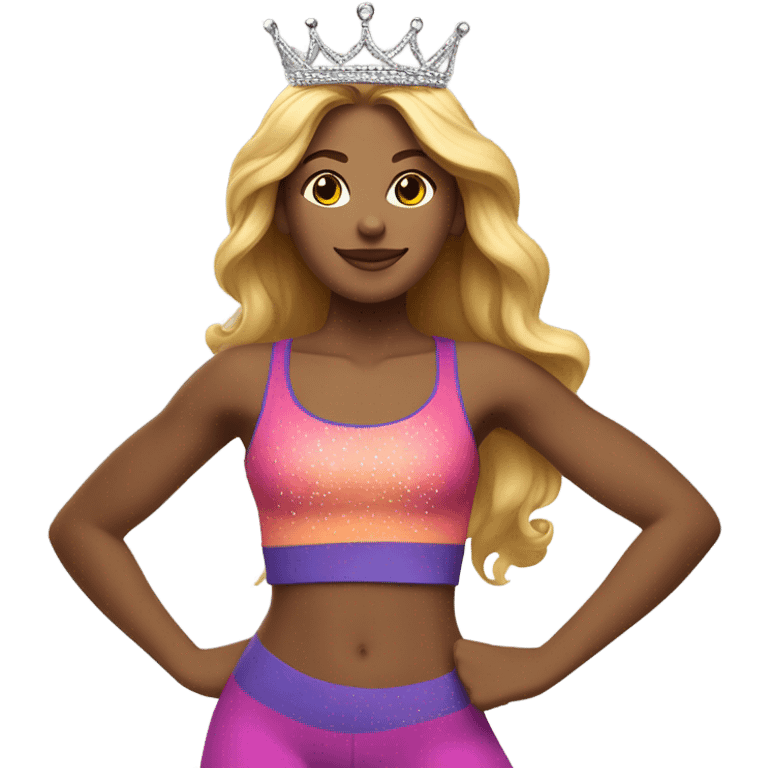 Mexican pilates princess emoji