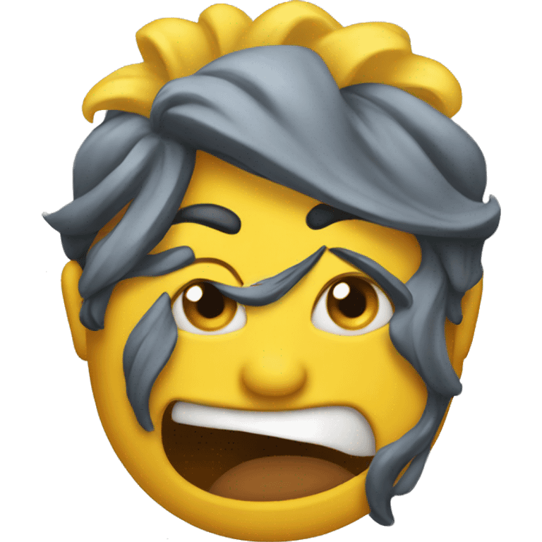 one ugly yellow emoji emoji