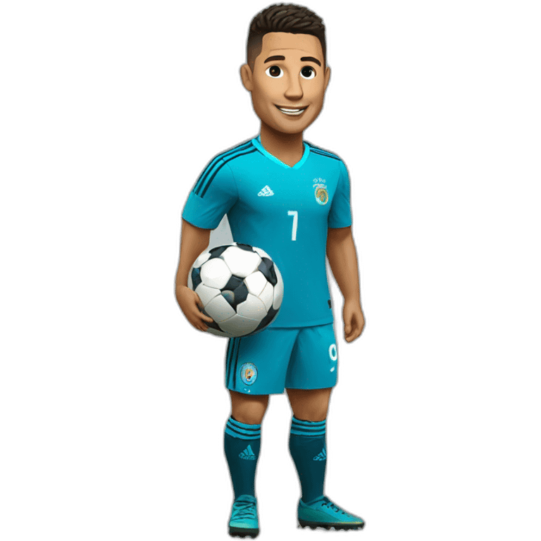 Un ours sur ronaldo emoji