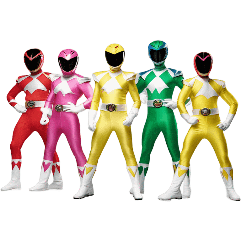 Power rangers emoji