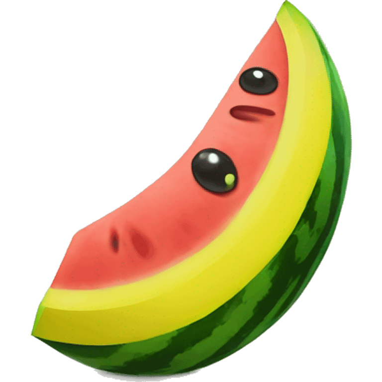 Watermelon banana  emoji