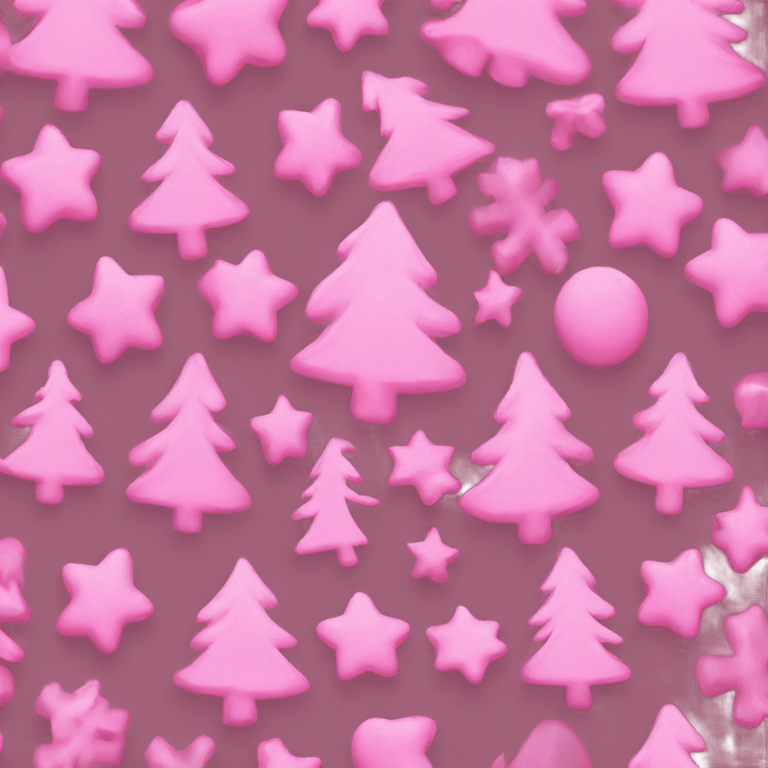 Pink Christmas  emoji