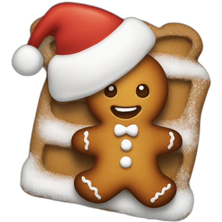 Christmas gingerbreads emoji