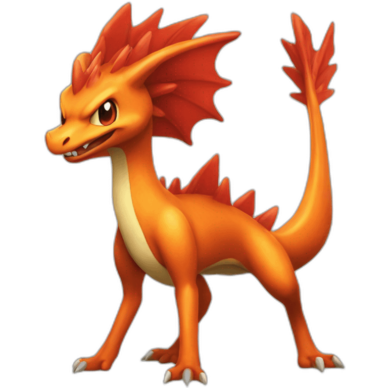 Dracaufeu pokemon emoji