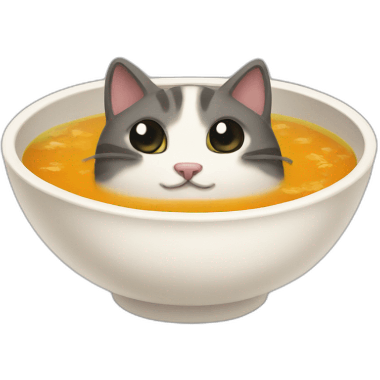 cat soup emoji