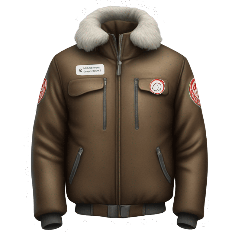 photorealistic North Pole Jacket emoji